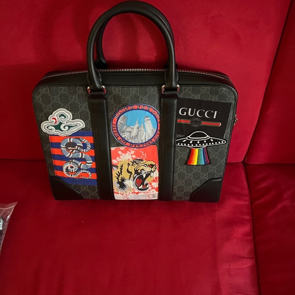 Laptop bag Gucci briefcase original never used